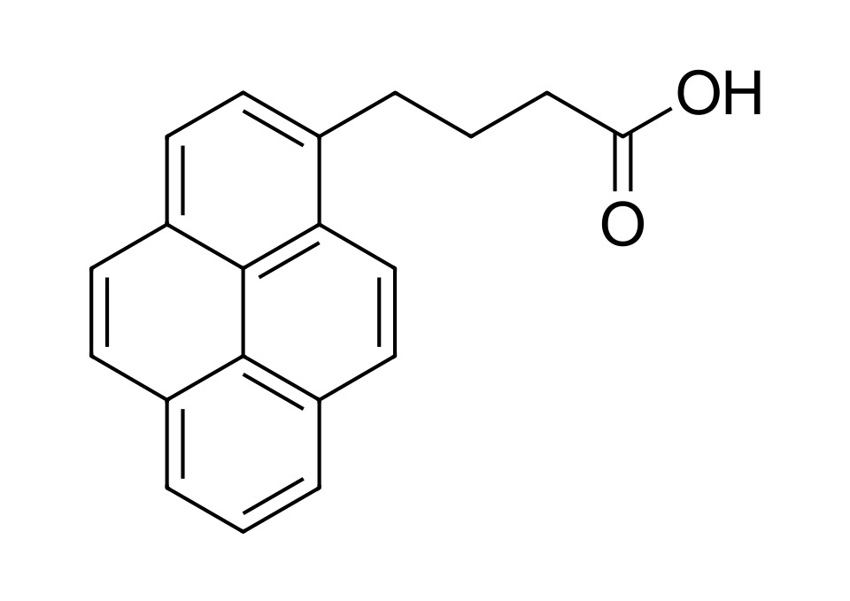 Pyrenebutyric acid [3443-45-6]